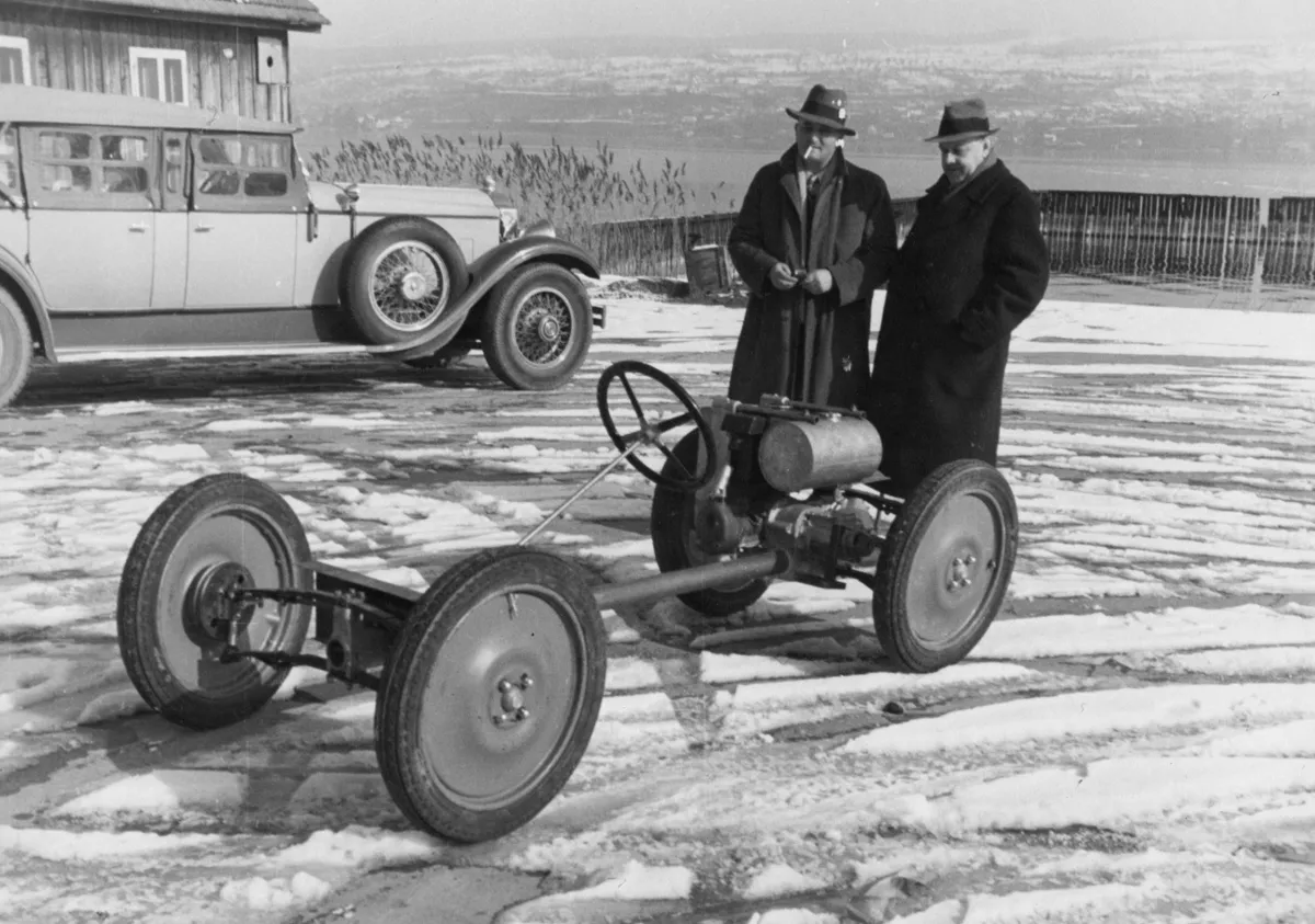 Châssis prototype de la Volkswagen suisse, 1937